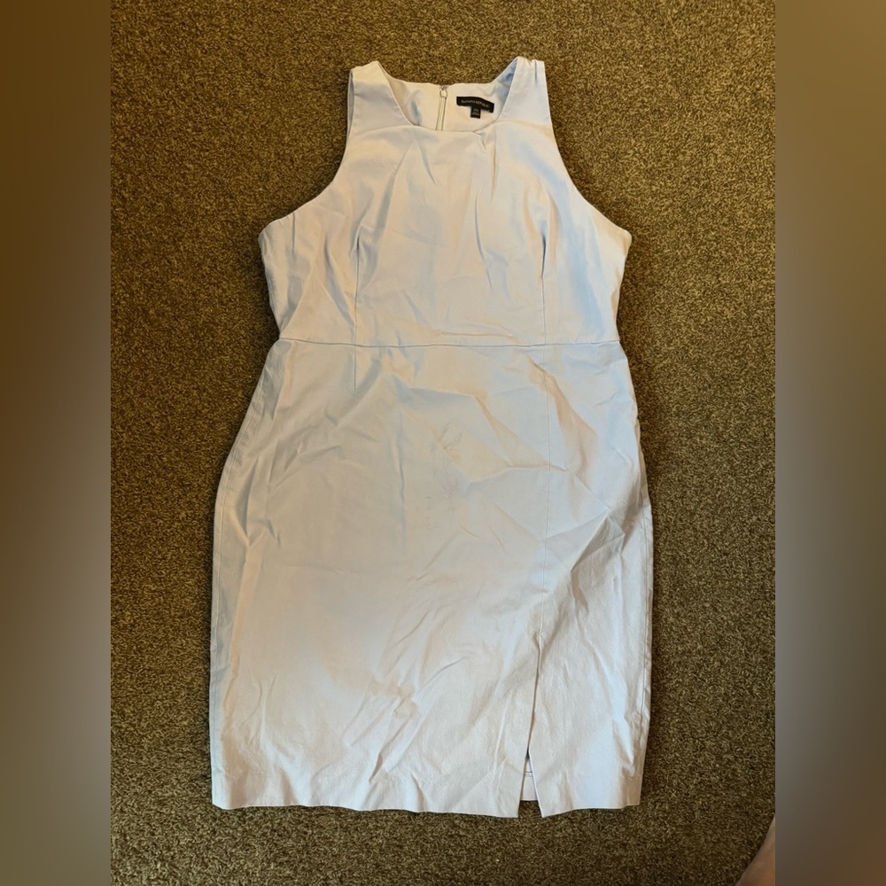 Elegant Periwinkle Sloan Sleeveless Dress